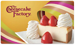 Cheesecake Factory gift card